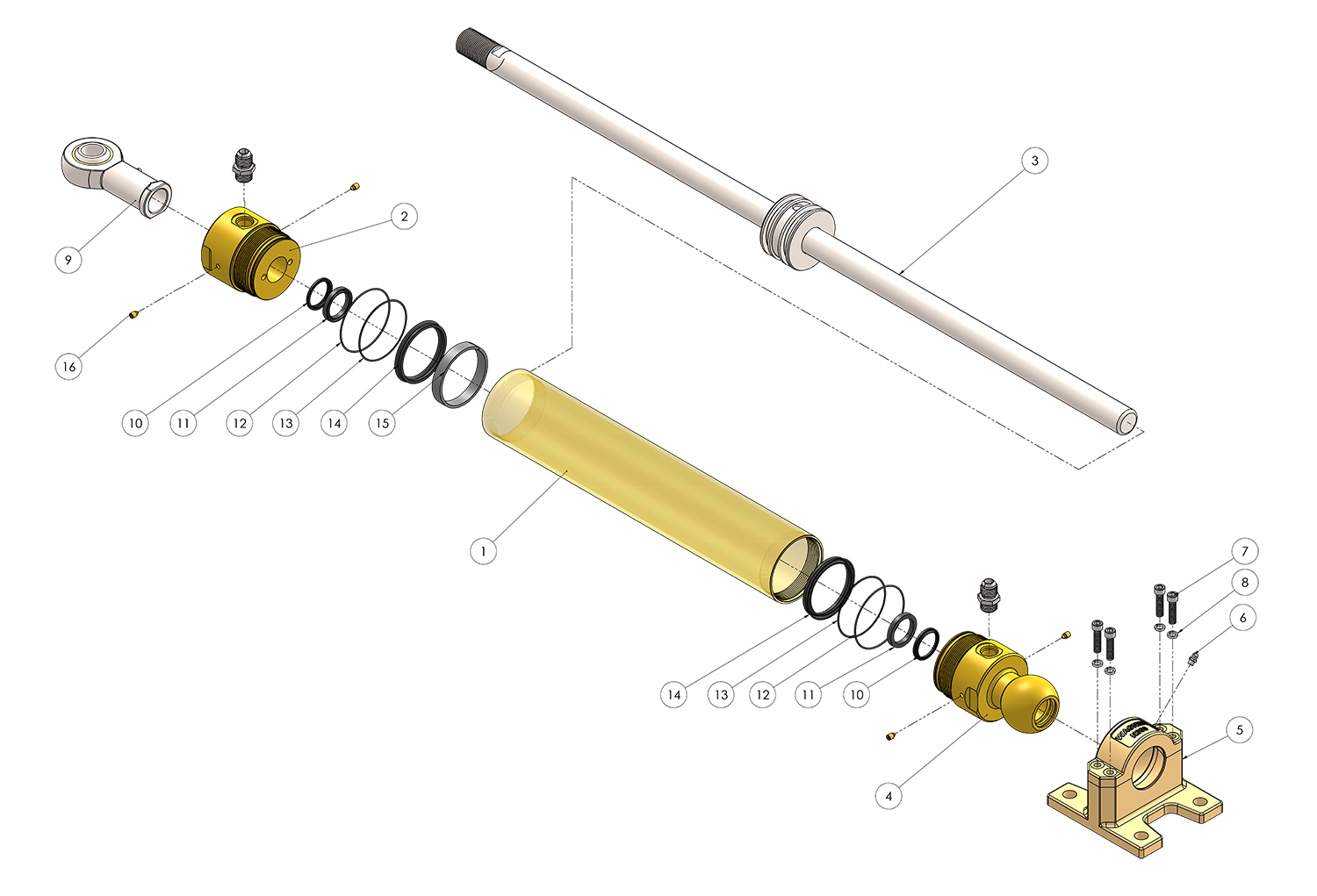 Model N300 Exploded Assembly Diagram